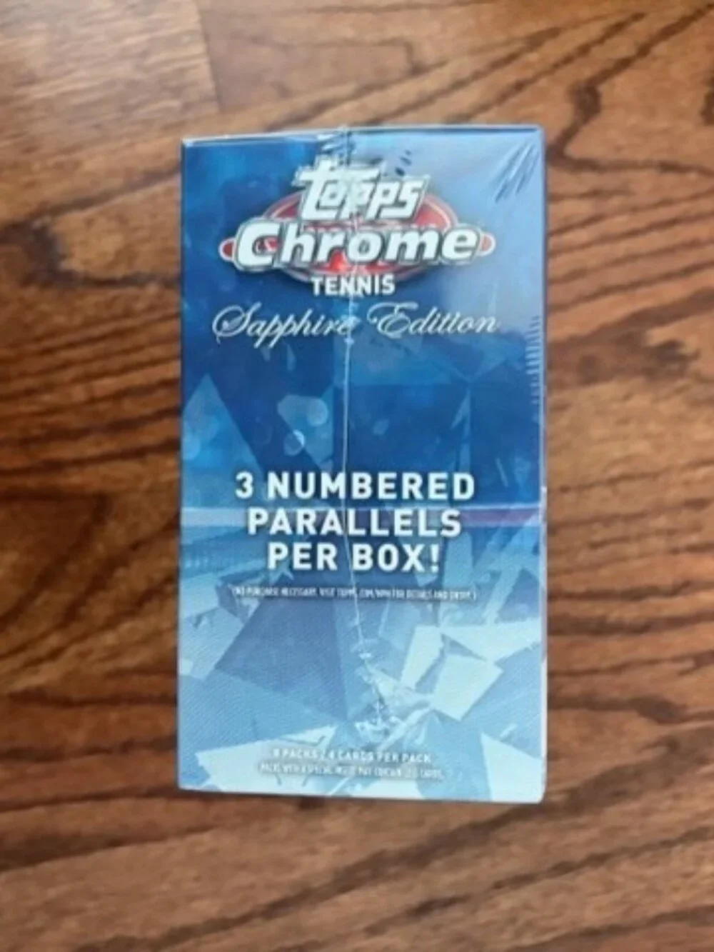 2025 Topps Chrome Sapphire Tennis Hobby Box Sealed Auto Rookie Cards - Picture 6 of 7